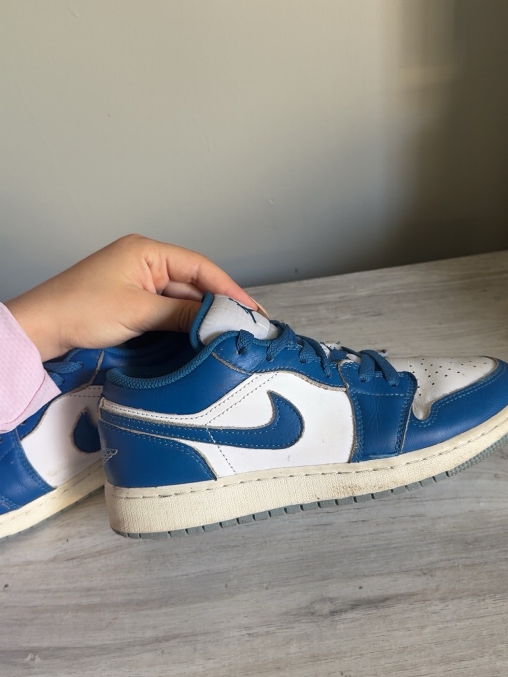 Nike Jordan one Lows blue